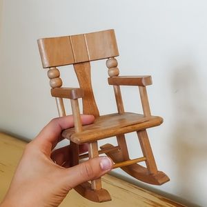 Mini rocking chair